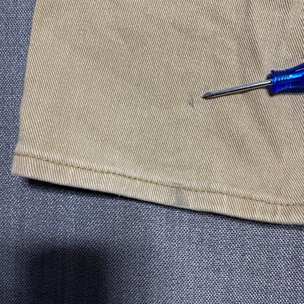 Bullhead Denim Co Mens Slim Fit Jeans‎ Tan Khaki Size 32x30 Casual Pants (flaw) - Picture 10 of 12